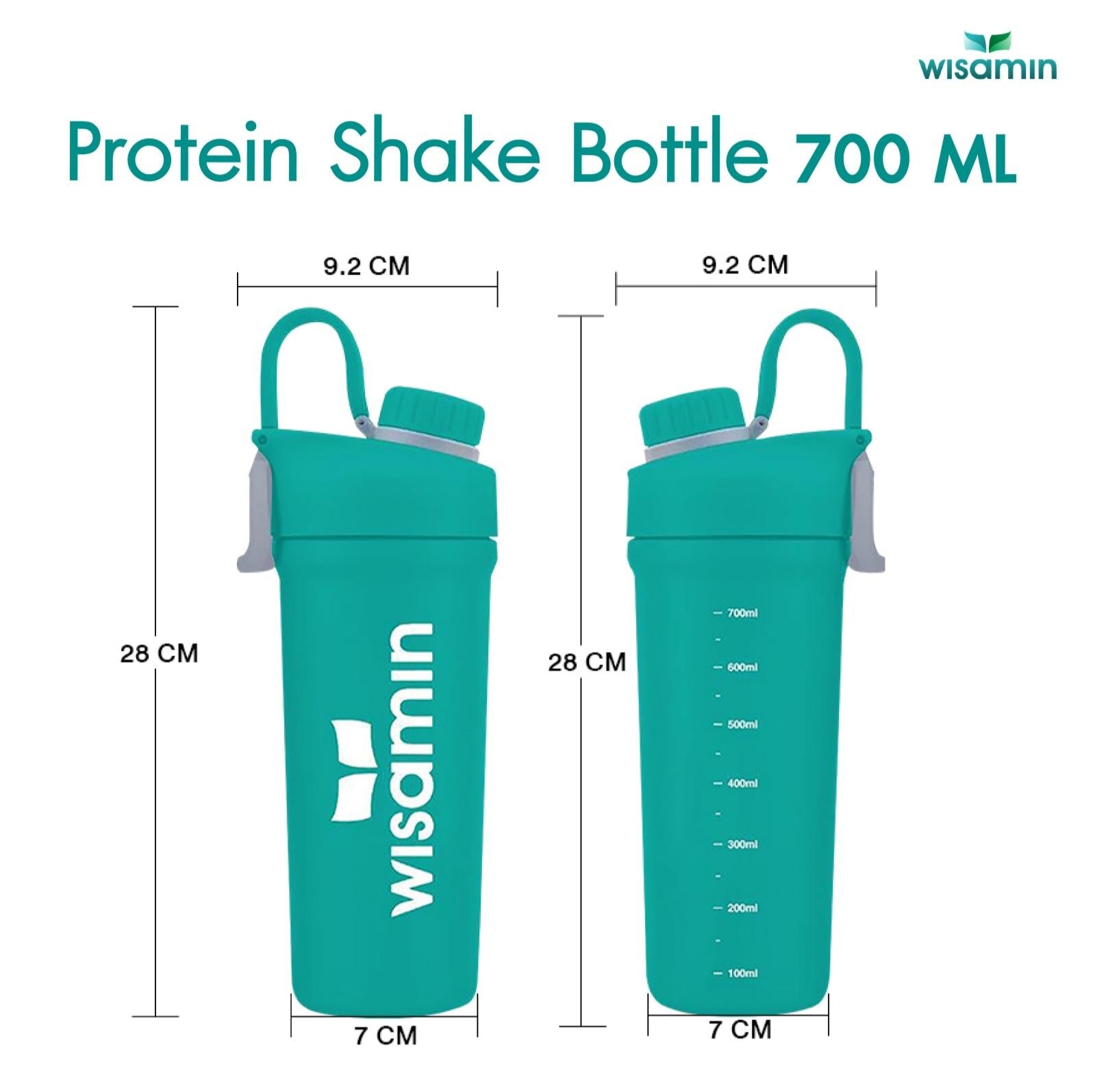 WISAMIN Shake The Cup แก้วเชคโปรตีน สเตนเลส 304 BPA Free 700 ml (ตราวิษามิน)