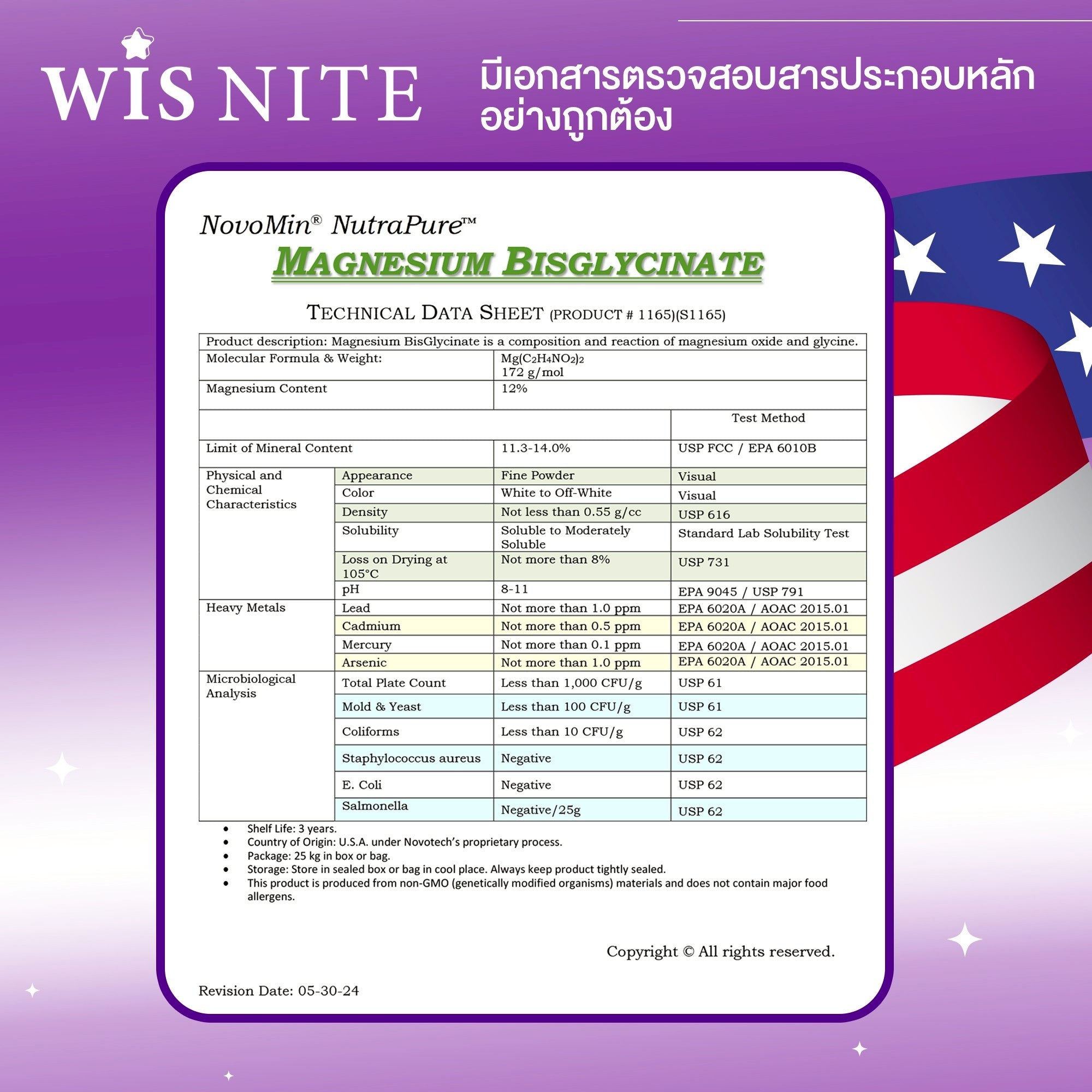 WISAMIN WIS NITE วิส ไนท์ (ตราวิษามิน) 30 แคปซูล
