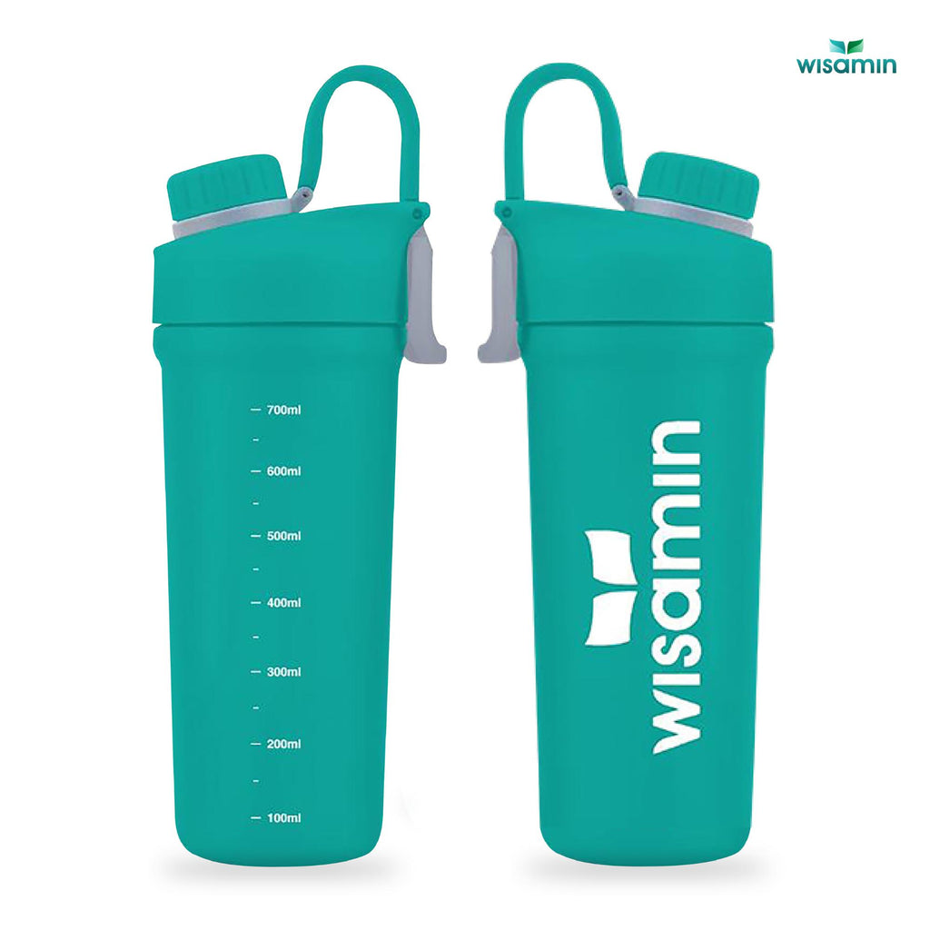 WISAMIN Shake The Cup แก้วเชคโปรตีน สเตนเลส 304 BPA Free 700 ml (ตราวิษามิน)