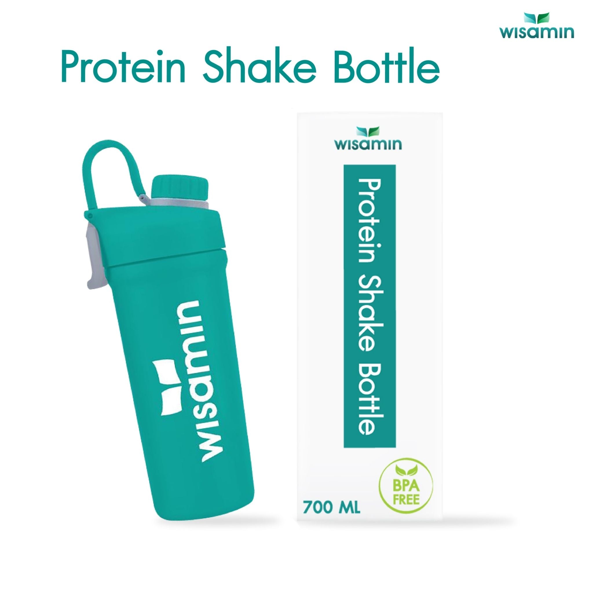 WISAMIN Shake The Cup แก้วเชคโปรตีน สเตนเลส 304 BPA Free 700 ml (ตราวิษามิน)